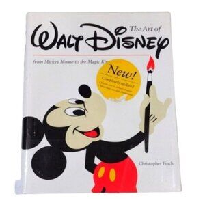 Hardcover Book The Art of Walt Disney Christopher Finch Harry‎ N. Abrams 1995